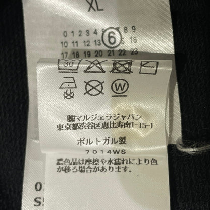 【中古品】【メンズ】 MM6 MAISON MARGIELA エムエムシックス メゾン マルジェラ 25AW MM6 LOGO SWEAT S52GU0247 25年秋冬 エムエムシックス ロゴスウェット 長袖 トップス トレーナー 140-260706-sa-11-tei サイズ：L カラー：ブラック 万代Net店