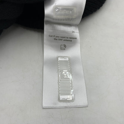 【中古品】【メンズ】 MM6 MAISON MARGIELA エムエム6 メゾンマルジェラ TAPED LABEL WOOL BEANIE S62TB0006 テープラベル ウールビーニー 帽子 ニットキャップ 185-260709-ko-15-tei サイズ：M カラー：ブラック 万代Net店