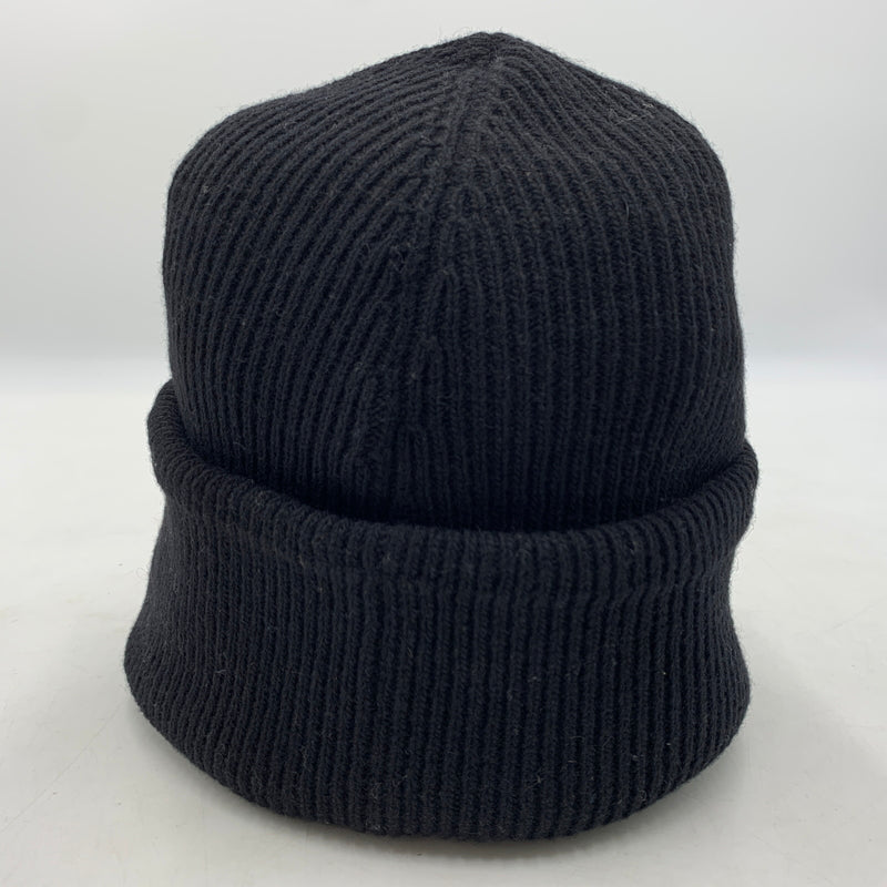 【中古品】【メンズ】 MM6 MAISON MARGIELA エムエム6 メゾンマルジェラ TAPED LABEL WOOL BEANIE S62TB0006 テープラベル ウールビーニー 帽子 ニットキャップ 185-260709-ko-15-tei サイズ：M カラー：ブラック 万代Net店
