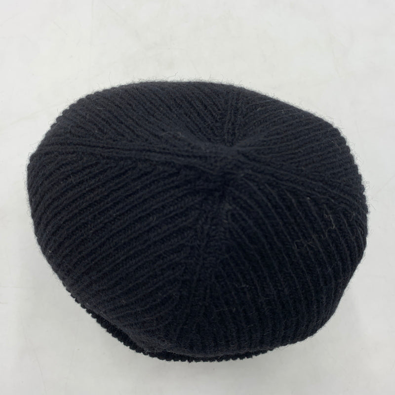 【中古品】【メンズ】 MM6 MAISON MARGIELA エムエム6 メゾンマルジェラ TAPED LABEL WOOL BEANIE S62TB0006 テープラベル ウールビーニー 帽子 ニットキャップ 185-260709-ko-15-tei サイズ：M カラー：ブラック 万代Net店