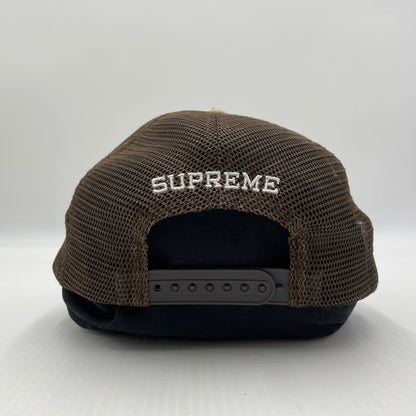 【中古品】【メンズ】 SUPREME シュプリーム 22SS GRADIENT JACQUARD DENIM MESH BACK 5-PANEL CAP グラディエント ジャガード デニム メッシュ キャップ 帽子 185-260704-yo-02-tei サイズ：FREE カラー：ベージュ 万代Net店