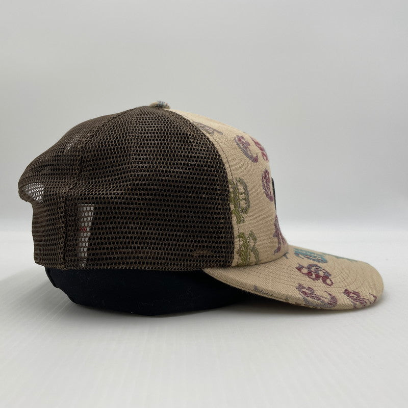 【中古品】【メンズ】 SUPREME シュプリーム 22SS GRADIENT JACQUARD DENIM MESH BACK 5-PANEL CAP グラディエント ジャガード デニム メッシュ キャップ 帽子 185-260704-yo-02-tei サイズ：FREE カラー：ベージュ 万代Net店