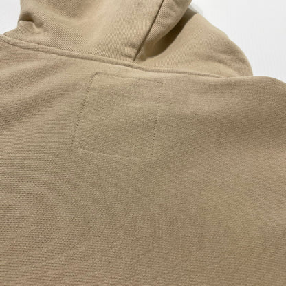 【中古品】【メンズ】 KITH キス × CHAMPION チャンピオン 別注コラボ LOGO HOODIE ロゴ フーディ 長袖 トップス プルーオーバー パーカー 142-260706-sa-09-tei サイズ：M カラー：ベージュ 万代Net店