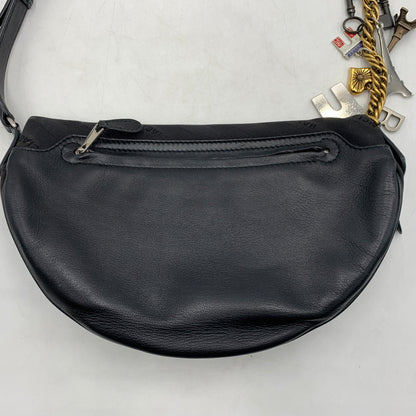 【中古品】【メンズ】 BALENCIAGA バレンシアガ 518163 スーベニアXS ジャガードロゴ ボディバッグ カバン ショルダーバッグ 180-260709-ko-13-tei カラー：ブラック系 万代Net店