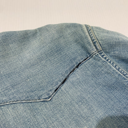 【中古品】【メンズ】 KAPITAL KOUNTRY キャピタル カントリー REMAKE DENIM SHIRT リメイク デニムシャツ トップス ヴィンテージ ダメージ加工 140-260705-ko-04-tei サイズ：3 カラー：インディゴ 万代Net店