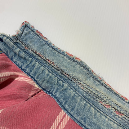 【中古品】【メンズ】 KAPITAL KOUNTRY キャピタル カントリー REMAKE DENIM SHIRT リメイク デニムシャツ トップス ヴィンテージ ダメージ加工 140-260705-ko-04-tei サイズ：3 カラー：インディゴ 万代Net店