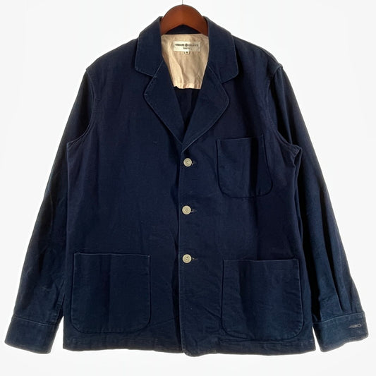【現状渡し品】【メンズ】 YAMANE DELUXE TOKYO ヤマネ デラックス トウキョウ COVERALL カバーオール ジャケット 145-260805-sa-15-tei サイズ：38 カラー：ネイビー 万代Net店
