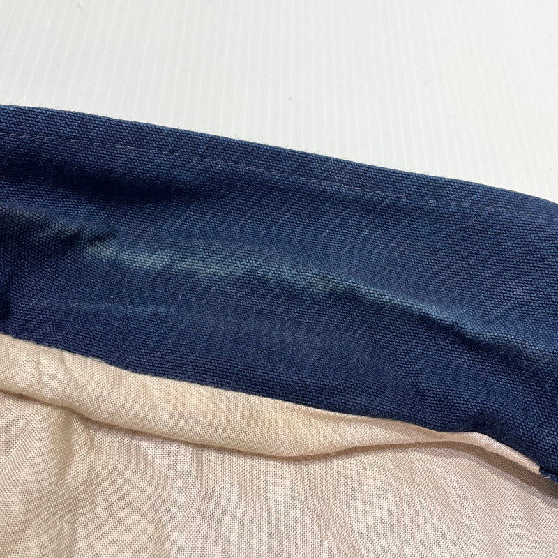 【現状渡し品】【メンズ】 YAMANE DELUXE TOKYO ヤマネ デラックス トウキョウ COVERALL カバーオール ジャケット 145-260805-sa-15-tei サイズ：38 カラー：ネイビー 万代Net店