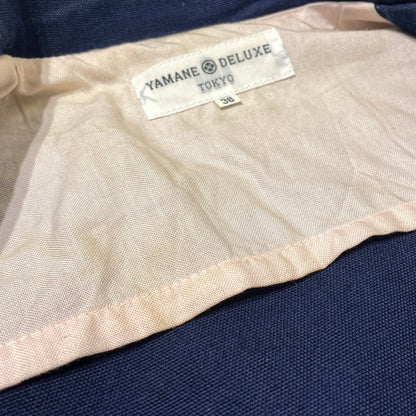【現状渡し品】【メンズ】 YAMANE DELUXE TOKYO ヤマネ デラックス トウキョウ COVERALL カバーオール ジャケット 145-260805-sa-15-tei サイズ：38 カラー：ネイビー 万代Net店