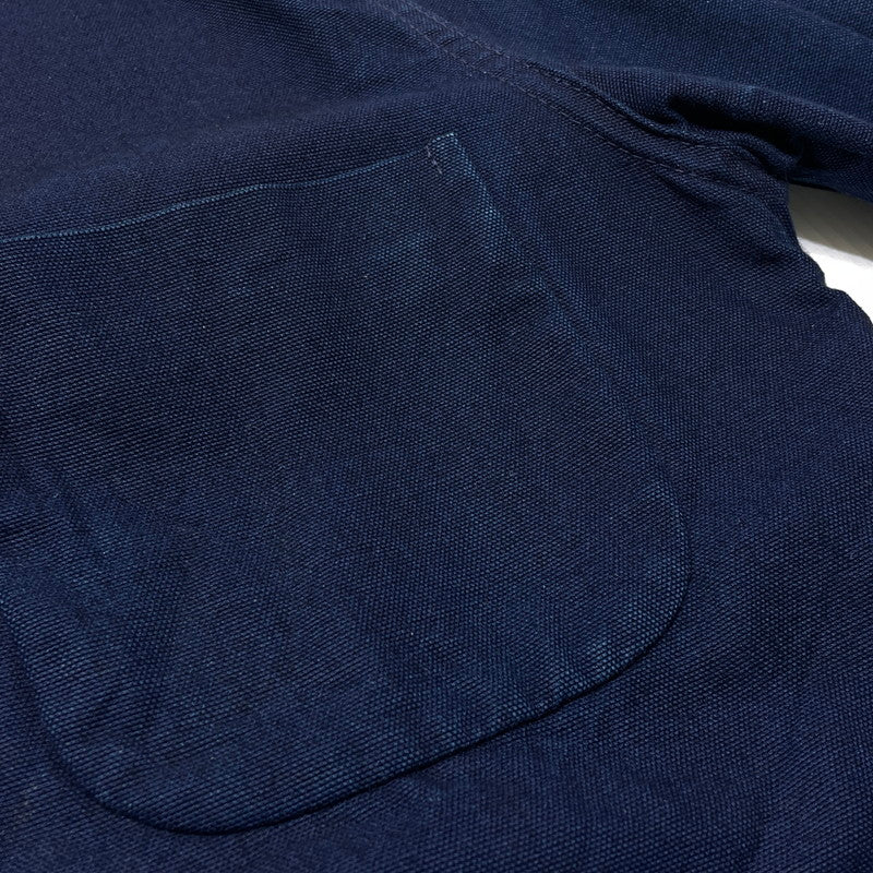【現状渡し品】【メンズ】 YAMANE DELUXE TOKYO ヤマネ デラックス トウキョウ COVERALL カバーオール ジャケット 145-260805-sa-15-tei サイズ：38 カラー：ネイビー 万代Net店
