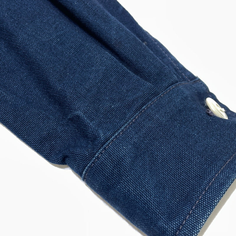 【現状渡し品】【メンズ】 YAMANE DELUXE TOKYO ヤマネ デラックス トウキョウ COVERALL カバーオール ジャケット 145-260805-sa-15-tei サイズ：38 カラー：ネイビー 万代Net店