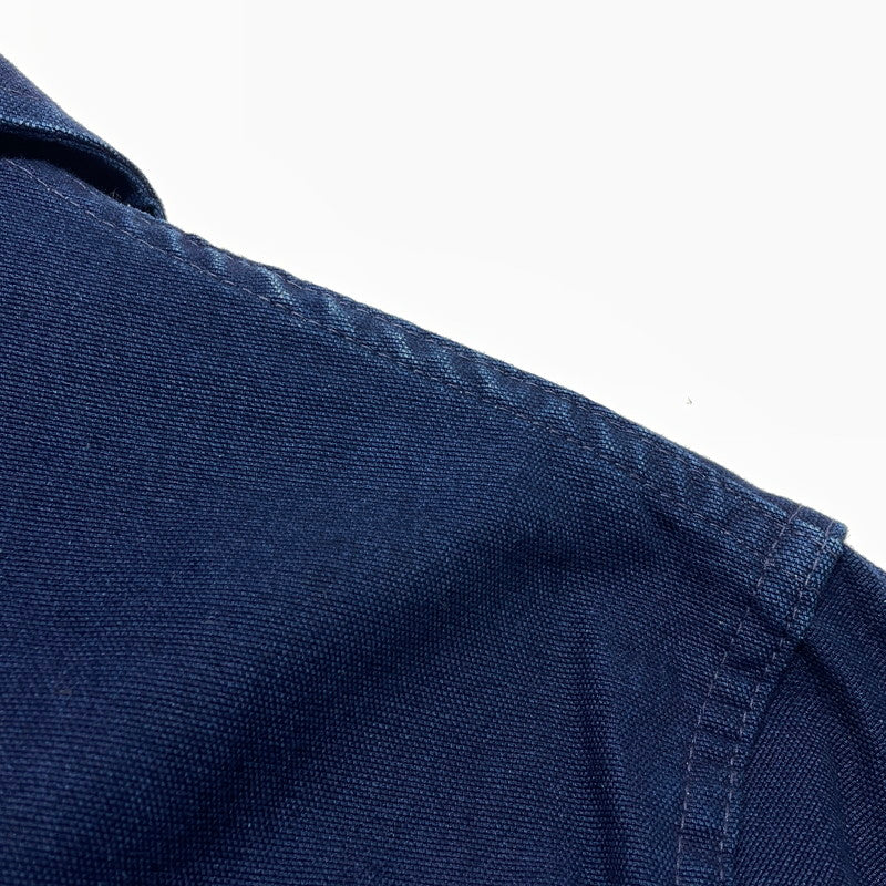 【現状渡し品】【メンズ】 YAMANE DELUXE TOKYO ヤマネ デラックス トウキョウ COVERALL カバーオール ジャケット 145-260805-sa-15-tei サイズ：38 カラー：ネイビー 万代Net店