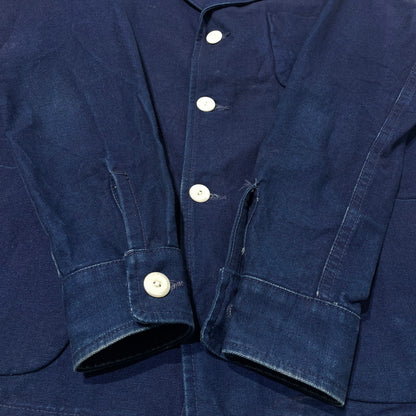 【現状渡し品】【メンズ】 YAMANE DELUXE TOKYO ヤマネ デラックス トウキョウ COVERALL カバーオール ジャケット 145-260805-sa-15-tei サイズ：38 カラー：ネイビー 万代Net店