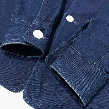 【現状渡し品】【メンズ】 YAMANE DELUXE TOKYO ヤマネ デラックス トウキョウ COVERALL カバーオール ジャケット 145-260805-sa-15-tei サイズ：38 カラー：ネイビー 万代Net店