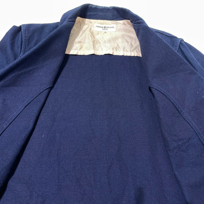 【現状渡し品】【メンズ】 YAMANE DELUXE TOKYO ヤマネ デラックス トウキョウ COVERALL カバーオール ジャケット 145-260805-sa-15-tei サイズ：38 カラー：ネイビー 万代Net店