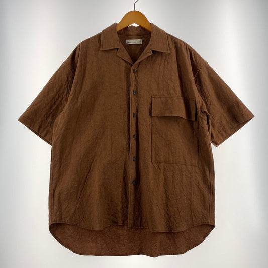 【中古品】【メンズ】 RDV O GLOBE ランデヴー オー グローブ S/S SHIRT 231CH010 ショートスリーブ シャツ 半袖 トップス 147-260723-sa-08-tei サイズ：1 カラー：ブラウン 万代Net店