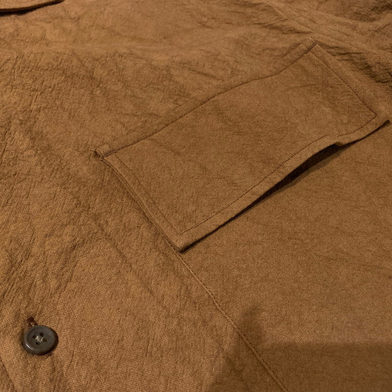 【中古品】【メンズ】 RDV O GLOBE ランデヴー オー グローブ S/S SHIRT 231CH010 ショートスリーブ シャツ 半袖 トップス 147-260723-sa-08-tei サイズ：1 カラー：ブラウン 万代Net店