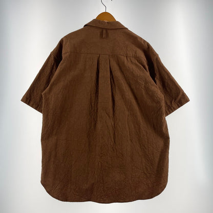 【中古品】【メンズ】 RDV O GLOBE ランデヴー オー グローブ S/S SHIRT 231CH010 ショートスリーブ シャツ 半袖 トップス 147-260723-sa-08-tei サイズ：1 カラー：ブラウン 万代Net店