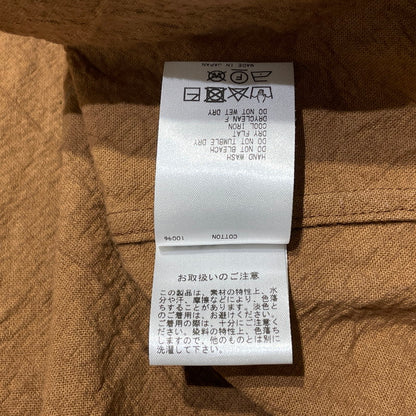 【中古品】【メンズ】 RDV O GLOBE ランデヴー オー グローブ S/S SHIRT 231CH010 ショートスリーブ シャツ 半袖 トップス 147-260723-sa-08-tei サイズ：1 カラー：ブラウン 万代Net店