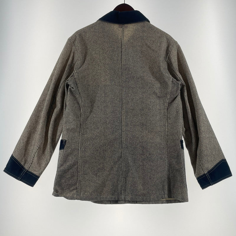 【中古品】【メンズ】 MASTER WARE HOUSE マスター ウエア ハウス MILKMAN JACKET ミルクマン ジャケット アウター 145-260706-sa-21-tei サイズ：38 カラー：グレー 万代Net店