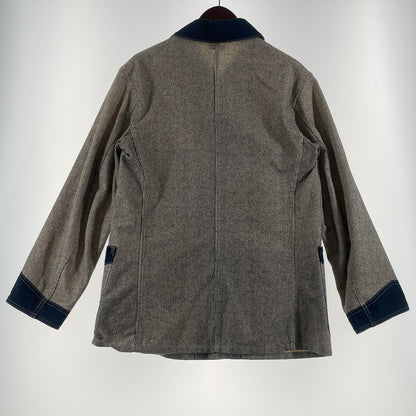 【中古品】【メンズ】 MASTER WARE HOUSE マスター ウエア ハウス MILKMAN JACKET ミルクマン ジャケット アウター 145-260706-sa-21-tei サイズ：38 カラー：グレー 万代Net店