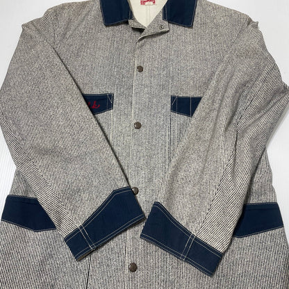 【中古品】【メンズ】 MASTER WARE HOUSE マスター ウエア ハウス MILKMAN JACKET ミルクマン ジャケット アウター 145-260706-sa-21-tei サイズ：38 カラー：グレー 万代Net店