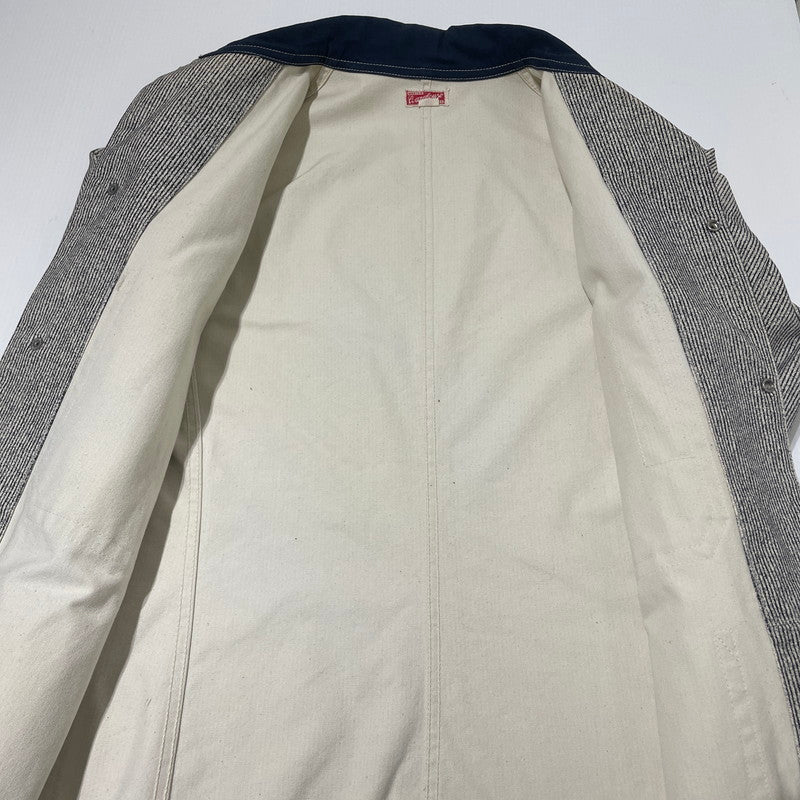 【中古品】【メンズ】 MASTER WARE HOUSE マスター ウエア ハウス MILKMAN JACKET ミルクマン ジャケット アウター 145-260706-sa-21-tei サイズ：38 カラー：グレー 万代Net店