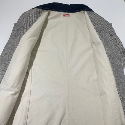 【中古品】【メンズ】 MASTER WARE HOUSE マスター ウエア ハウス MILKMAN JACKET ミルクマン ジャケット アウター 145-260706-sa-21-tei サイズ：38 カラー：グレー 万代Net店