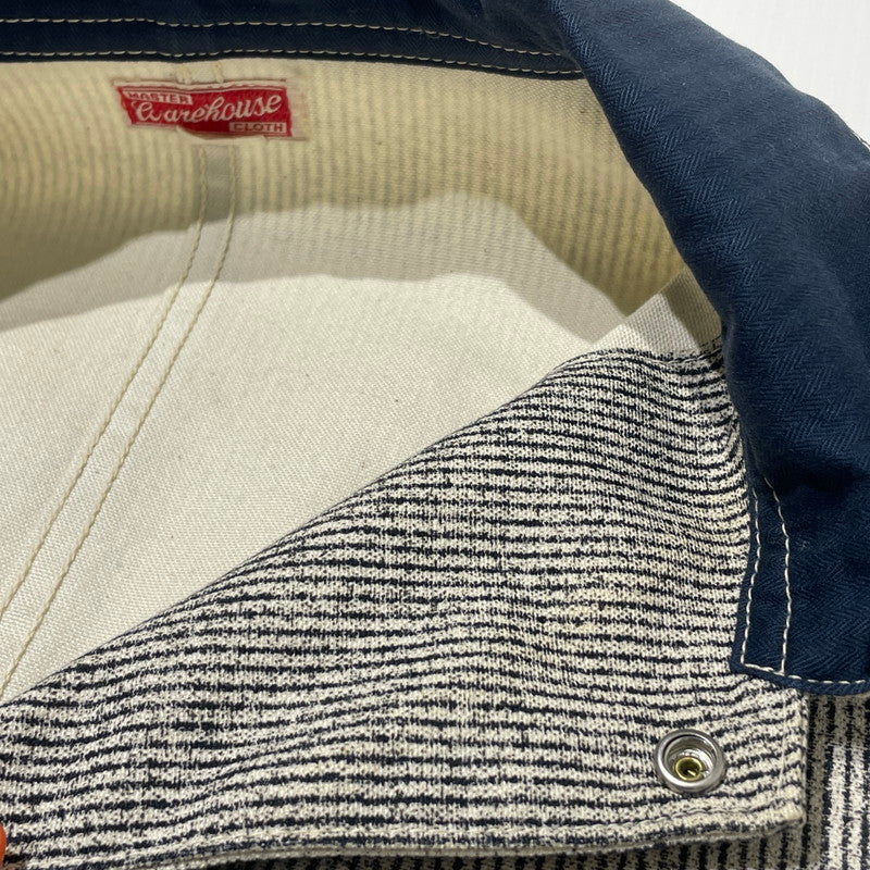 【中古品】【メンズ】 MASTER WARE HOUSE マスター ウエア ハウス MILKMAN JACKET ミルクマン ジャケット アウター 145-260706-sa-21-tei サイズ：38 カラー：グレー 万代Net店