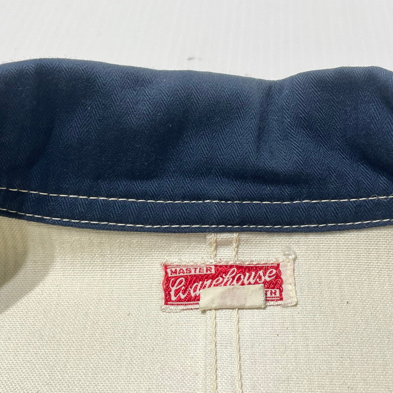 【中古品】【メンズ】 MASTER WARE HOUSE マスター ウエア ハウス MILKMAN JACKET ミルクマン ジャケット アウター 145-260706-sa-21-tei サイズ：38 カラー：グレー 万代Net店