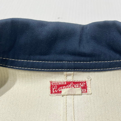 【中古品】【メンズ】 MASTER WARE HOUSE マスター ウエア ハウス MILKMAN JACKET ミルクマン ジャケット アウター 145-260706-sa-21-tei サイズ：38 カラー：グレー 万代Net店