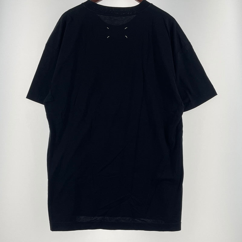 【中古品】【メンズ】 MAISON MARGIELA メゾン マルジェラ OVERSIZED SEAM DETAIL TEE S50GC0600 オーバーサイズ シーム ディテール Ｔシャツ 半袖 トップス 141-260706-sa-04-tei サイズ：48 カラー：ブラック 万代Net店