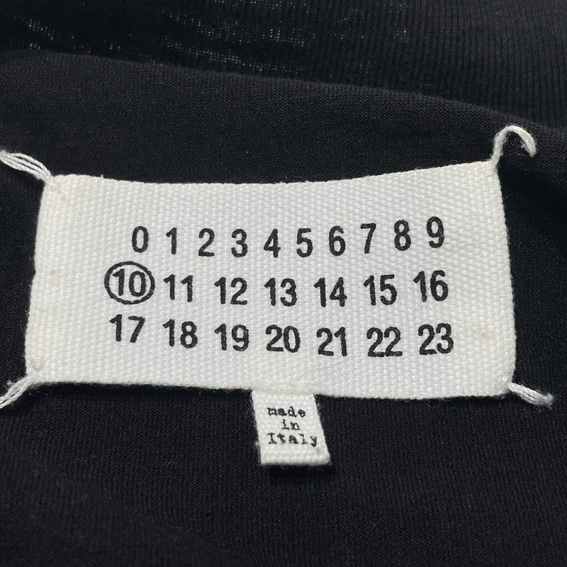 【中古品】【メンズ】 MAISON MARGIELA メゾン マルジェラ OVERSIZED SEAM DETAIL TEE S50GC0600 オーバーサイズ シーム ディテール Ｔシャツ 半袖 トップス 141-260706-sa-04-tei サイズ：48 カラー：ブラック 万代Net店