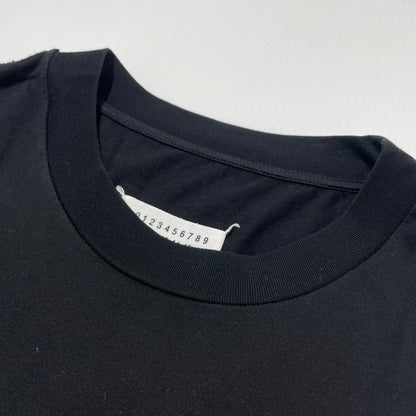 【中古品】【メンズ】 MAISON MARGIELA メゾン マルジェラ OVERSIZED SEAM DETAIL TEE S50GC0600 オーバーサイズ シーム ディテール Ｔシャツ 半袖 トップス 141-260706-sa-04-tei サイズ：48 カラー：ブラック 万代Net店