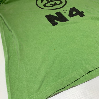 【現状渡し品】【メンズ】 STUSSY ステューシー NO.4 PIGMENT DYED TEE ピグメント ダイド Tシャツ 半袖 トップス 142-260720-ko-03-tei サイズ：L カラー：グリーン 万代Net店