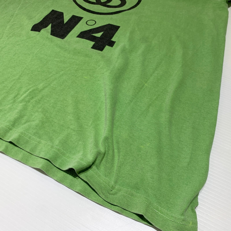 【現状渡し品】【メンズ】 STUSSY ステューシー NO.4 PIGMENT DYED TEE ピグメント ダイド Tシャツ 半袖 トップス 142-260720-ko-03-tei サイズ：L カラー：グリーン 万代Net店