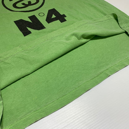 【現状渡し品】【メンズ】 STUSSY ステューシー NO.4 PIGMENT DYED TEE ピグメント ダイド Tシャツ 半袖 トップス 142-260720-ko-03-tei サイズ：L カラー：グリーン 万代Net店