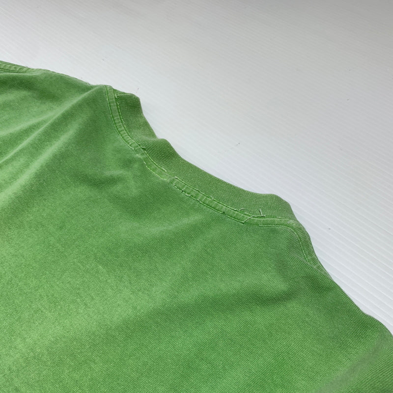 【現状渡し品】【メンズ】 STUSSY ステューシー NO.4 PIGMENT DYED TEE ピグメント ダイド Tシャツ 半袖 トップス 142-260720-ko-03-tei サイズ：L カラー：グリーン 万代Net店