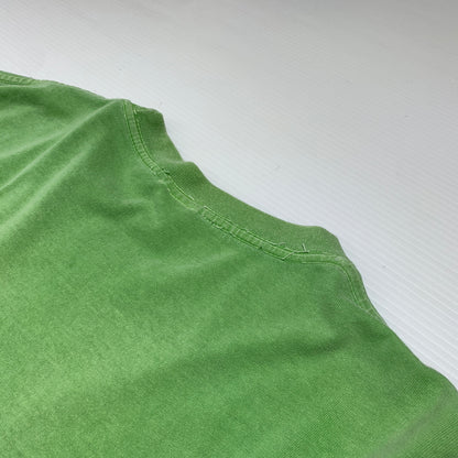 【現状渡し品】【メンズ】 STUSSY ステューシー NO.4 PIGMENT DYED TEE ピグメント ダイド Tシャツ 半袖 トップス 142-260720-ko-03-tei サイズ：L カラー：グリーン 万代Net店