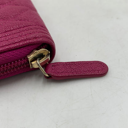 【中古品】【メンズ/レディース】 CHANEL シャネル A80602 ボーイシャネル コインケース 財布 ジップコインパース 181-260709-ko-09-tei カラー：ピンク 万代Net店