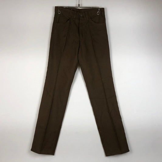 【中古品】【メンズ】 Levi’s リーバイス 70's STA-PREST PANTS 647-4427 70年代 スタープレスト パンツ ボトムス 156-260710-ss-03-tei サイズ：29 カラー：ブラウン 万代Net店