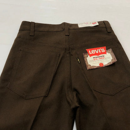 【中古品】【メンズ】 Levi’s リーバイス 70's STA-PREST PANTS 647-4427 70年代 スタープレスト パンツ ボトムス 156-260710-ss-03-tei サイズ：29 カラー：ブラウン 万代Net店