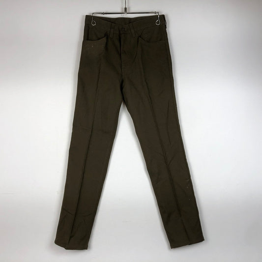 【現状渡し品】【メンズ】 Levi’s リーバイス 70's STA-PREST PANTS 645-4426 70年代 スタープレスト パンツ ボトムス 156-260710-ss-04-tei サイズ：29 カラー：カーキ 万代Net店
