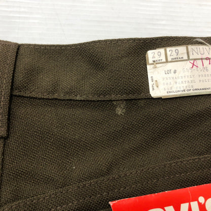 【現状渡し品】【メンズ】 Levi’s リーバイス 70's STA-PREST PANTS 645-4426 70年代 スタープレスト パンツ ボトムス 156-260710-ss-04-tei サイズ：29 カラー：カーキ 万代Net店