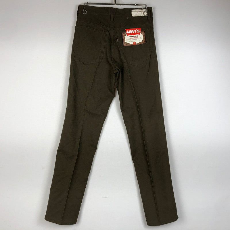 【現状渡し品】【メンズ】 Levi’s リーバイス 70's STA-PREST PANTS 645-4426 70年代 スタープレスト パンツ ボトムス 156-260710-ss-04-tei サイズ：29 カラー：カーキ 万代Net店