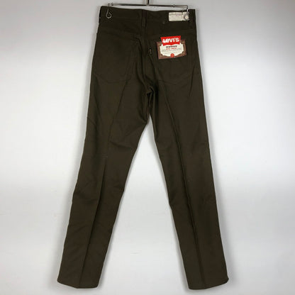 【現状渡し品】【メンズ】 Levi’s リーバイス 70's STA-PREST PANTS 645-4426 70年代 スタープレスト パンツ ボトムス 156-260710-ss-04-tei サイズ：29 カラー：カーキ 万代Net店