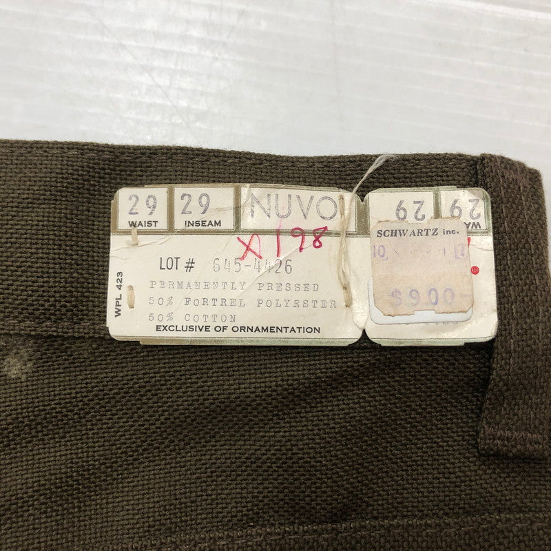 【現状渡し品】【メンズ】 Levi’s リーバイス 70's STA-PREST PANTS 645-4426 70年代 スタープレスト パンツ ボトムス 156-260710-ss-04-tei サイズ：29 カラー：カーキ 万代Net店