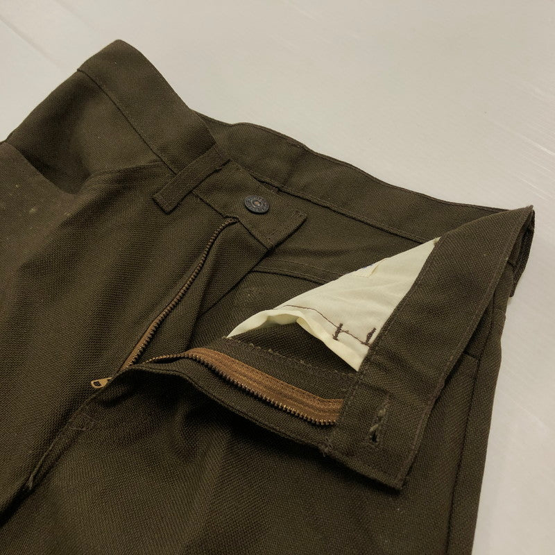 【現状渡し品】【メンズ】 Levi’s リーバイス 70's STA-PREST PANTS 645-4426 70年代 スタープレスト パンツ ボトムス 156-260710-ss-04-tei サイズ：29 カラー：カーキ 万代Net店
