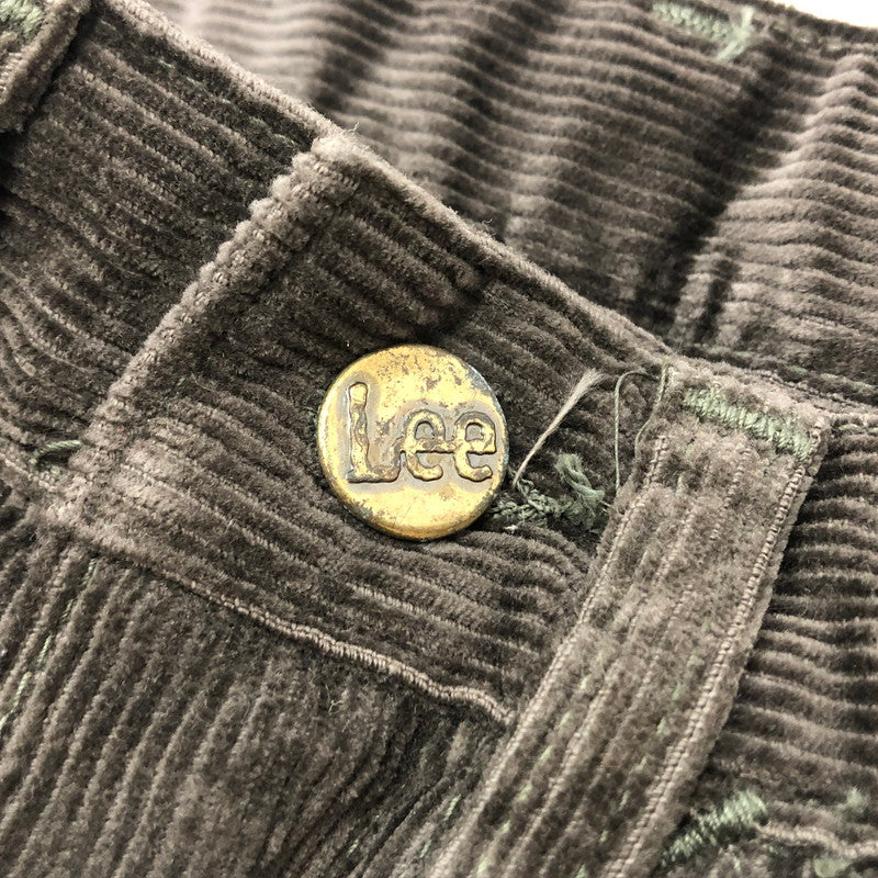 【中古品】【メンズ】 Lee リー LEENS CORDUROY PANTS MADE IN USA リーンズ コーデュロイ パンツ ボトムス アメリカ製 156-260710-ss-05-tei サイズ：29 カラー：グレー 万代Net店
