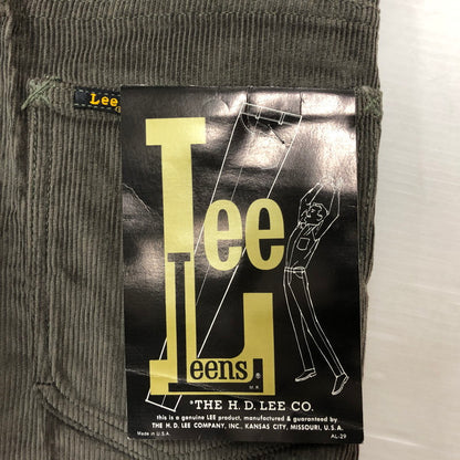 【中古品】【メンズ】 Lee リー LEENS CORDUROY PANTS MADE IN USA リーンズ コーデュロイ パンツ ボトムス アメリカ製 156-260710-ss-05-tei サイズ：29 カラー：グレー 万代Net店